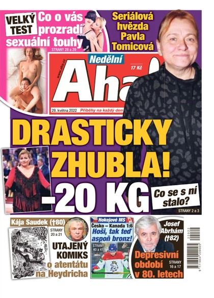 E-magazín Nedělní Aha! - 29.5.2022 - CZECH NEWS CENTER a. s.