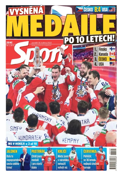E-magazín Sport - 30.5.2022 - CZECH NEWS CENTER a. s.