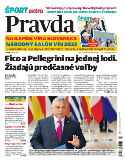 E-magazín Denník Pravda 31. 05. 2022 - OUR MEDIA SR a. s.