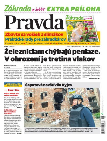 E-magazín Denník Pravda 1. 6. 2022 - OUR MEDIA SR a. s.