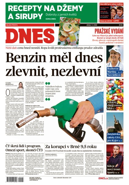 E-magazín MF DNES - 1.6.2022 - MAFRA, a.s.