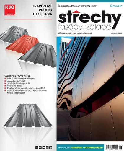 E-magazín Střechy, Fasády, Izolace 6/2022 - EEZY Publishing