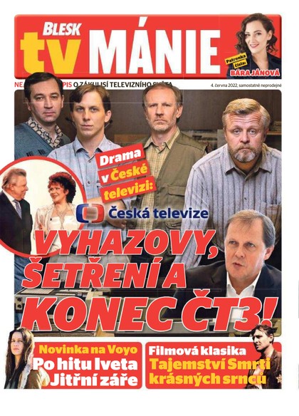E-magazín BLESK Tv manie - 4.6.2022 - CZECH NEWS CENTER a. s.