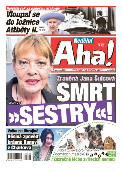 E-magazín Nedělní Aha! - 5.6.2022 - CZECH NEWS CENTER a. s.