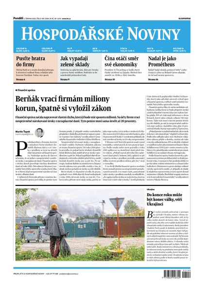 E-magazín HN 109 - 6.6.2022 - Economia, a.s.