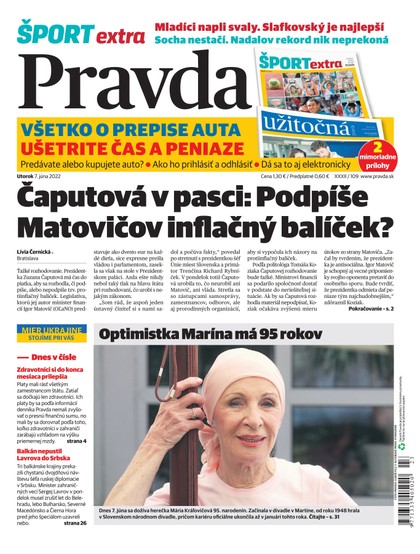 E-magazín Denník Pravda 7. 6. 2022 - OUR MEDIA SR a. s.
