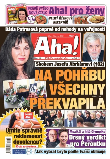 E-magazín AHA! - 7.6.2022 - CZECH NEWS CENTER a. s.