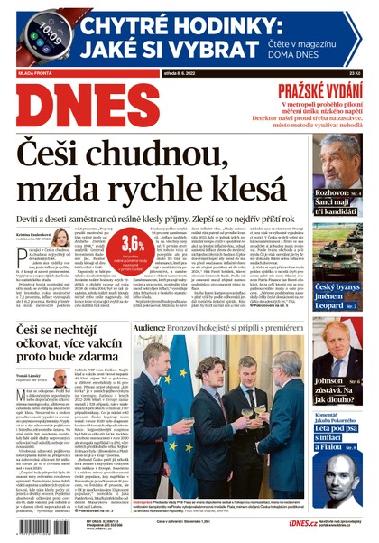 E-magazín MF DNES - 8.6.2022 - MAFRA, a.s.