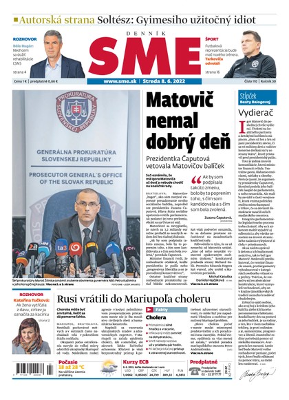 E-magazín SME 8-6-2022 - Petit Press, a.s. 