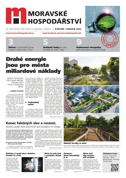 E-magazín MH červen 2022 - Magnus Regio, vydavatel Moravského hospodářství
