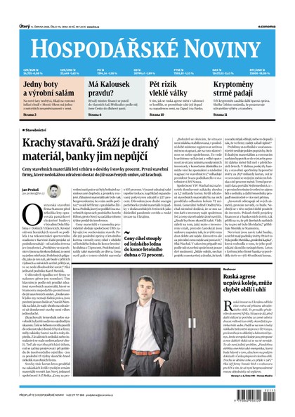 E-magazín HN 115 - 14.6.2022 - Economia, a.s.