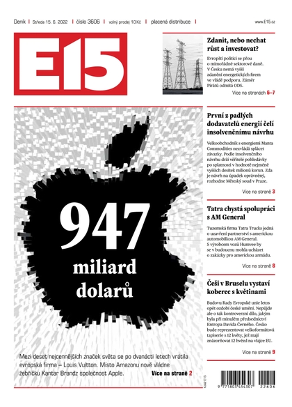 E-magazín E15 - 15.6.2022 - CZECH NEWS CENTER a. s.