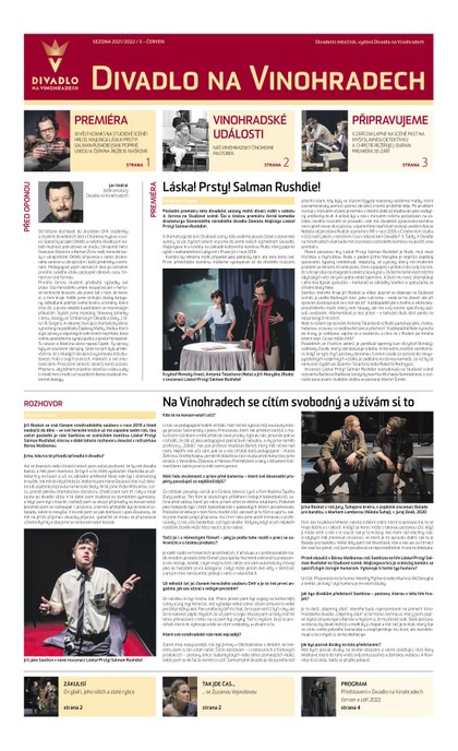 E-magazín HN 117 - 16.6.2022 Divadlo na Vinohradech - Economia, a.s.
