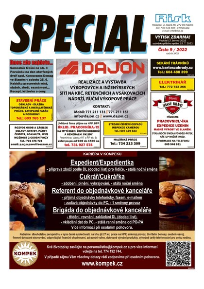 E-magazín Special 9/2022 - Risk