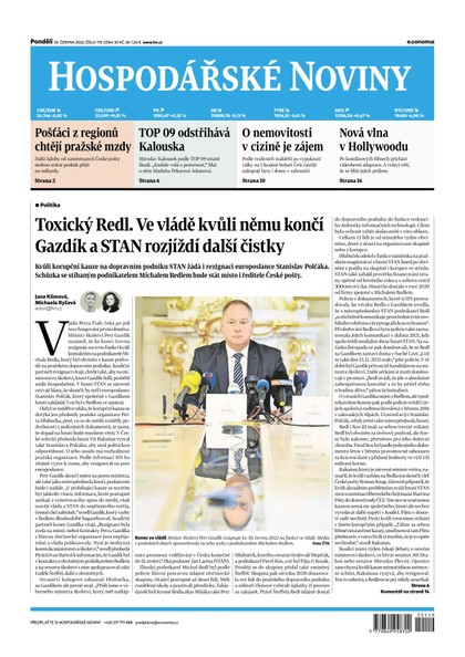 E-magazín HN 119 - 20.6.2022 - Economia, a.s.