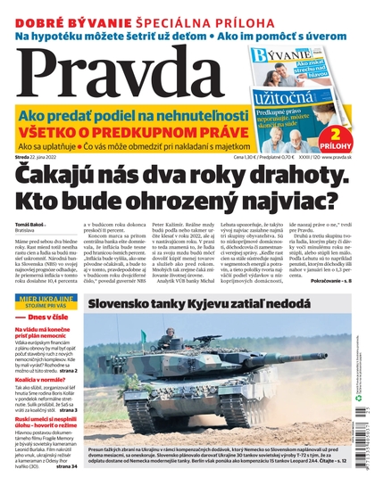 E-magazín Denník Pravda 22. 6. 2022 - OUR MEDIA SR a. s.
