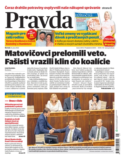 E-magazín Denník Pravda 23. 6. 2022 - OUR MEDIA SR a. s.