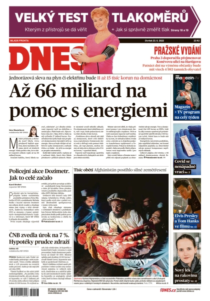 E-magazín MF DNES - 23.6.2022 - MAFRA, a.s.