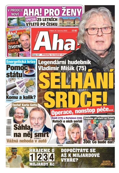 E-magazín Aha! - 24.6.2022 - CZECH NEWS CENTER a. s.