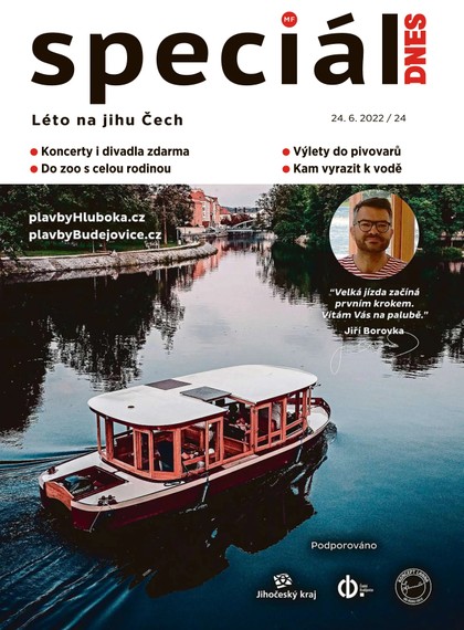 E-magazín Magazín DNES Speciál Jižní Čechy - 24.6.2022 - MAFRA, a.s.