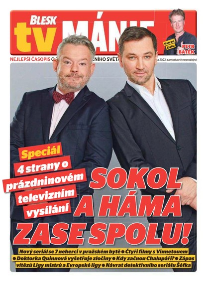 E-magazín BLESK Tv manie - 25.6.2022 - CZECH NEWS CENTER a. s.