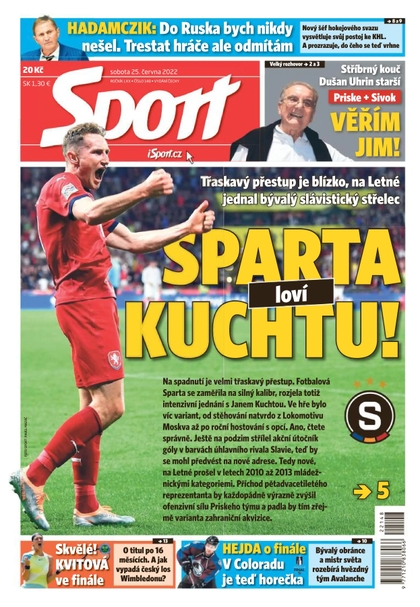 E-magazín Sport - 25.6.2022 - CZECH NEWS CENTER a. s.