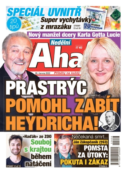 E-magazín Nedělní Aha! - 26.6.2022 - CZECH NEWS CENTER a. s.