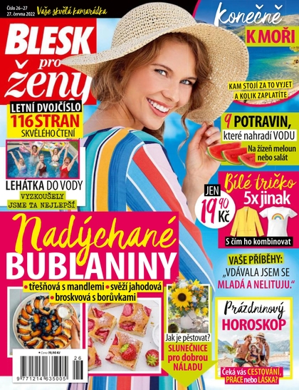 E-magazín BLESK pro ženy - 26+27/2022 - CZECH NEWS CENTER a. s.