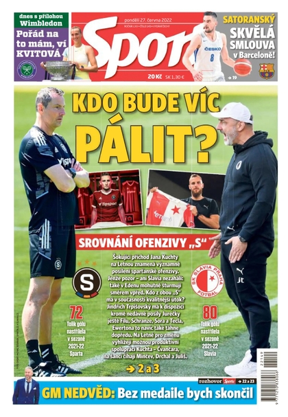 E-magazín Sport - 27.6.2022 - CZECH NEWS CENTER a. s.