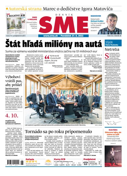 E-magazín SME 27-6-2022 - Petit Press, a.s. 