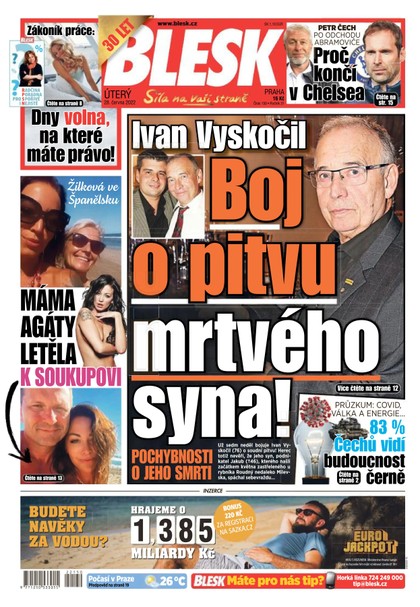 E-magazín BLESK - 28.6.2022 - CZECH NEWS CENTER a. s.