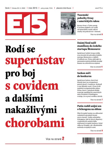 E-magazín E15 - 29.6.2022 - CZECH NEWS CENTER a. s.