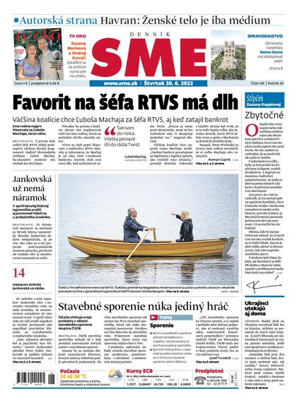 E-magazín SME 30-6-2022 - Petit Press, a.s. 