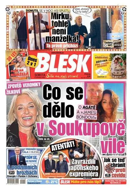E-magazín BLESK - 9.7.2022 - CZECH NEWS CENTER a. s.