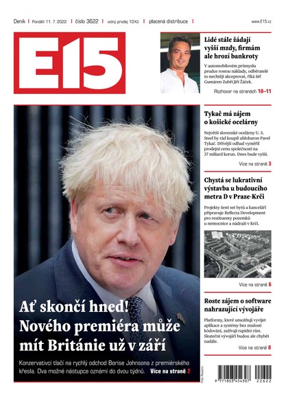 E-magazín E15 - 11.7.2022 - CZECH NEWS CENTER a. s.