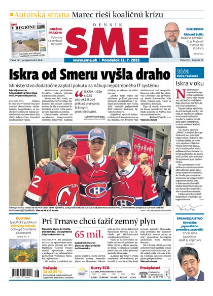 E-magazín SME 10-7-2022 - Petit Press, a.s. 