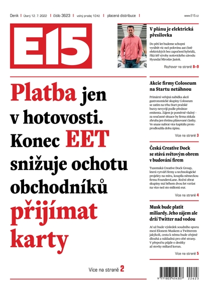 E-magazín E15 - 12.7.2022 - CZECH NEWS CENTER a. s.