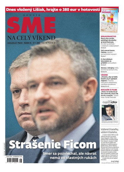 E-magazín SME 15-7-2022 - Petit Press, a.s. 