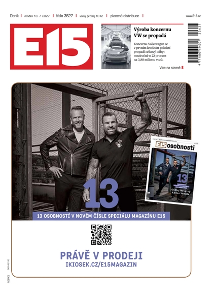 E-magazín E15 - 18.7.2022 - CZECH NEWS CENTER a. s.