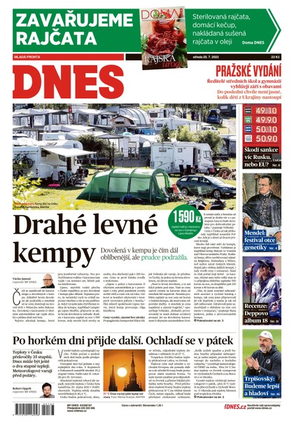 E-magazín MF DNES - 20.7.2022 - MAFRA, a.s.