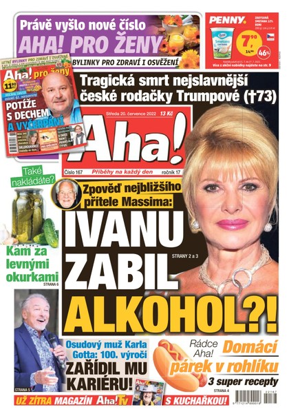 E-magazín Aha! - 20.7.2022 - CZECH NEWS CENTER a. s.