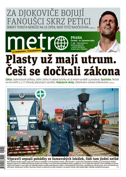 E-magazín METRO - 21.7.2022 - MAFRA, a.s.