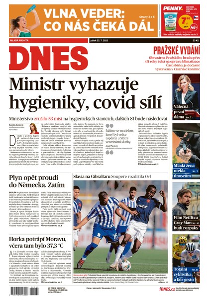 E-magazín MF DNES - 22.7.2022 - MAFRA, a.s.