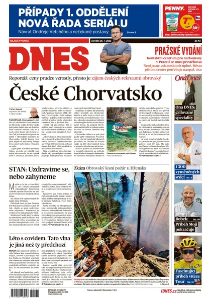 E-magazín MF DNES - 25.7.2022 - MAFRA, a.s.