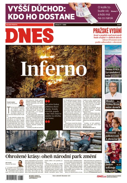 E-magazín MF DNES - 27.7.2022 - MAFRA, a.s.