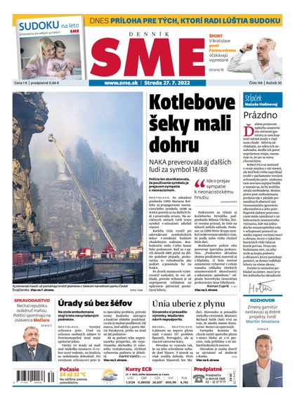 E-magazín SME 27-7-2022 - Petit Press, a.s. 