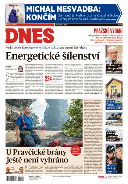 E-magazín MF DNES - 28.7.2022 - MAFRA, a.s.