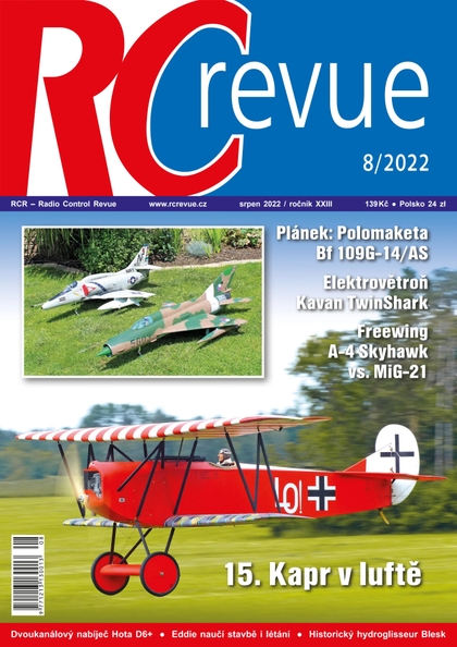 E-magazín RC revue 8/2022 - RCR s.r.o.