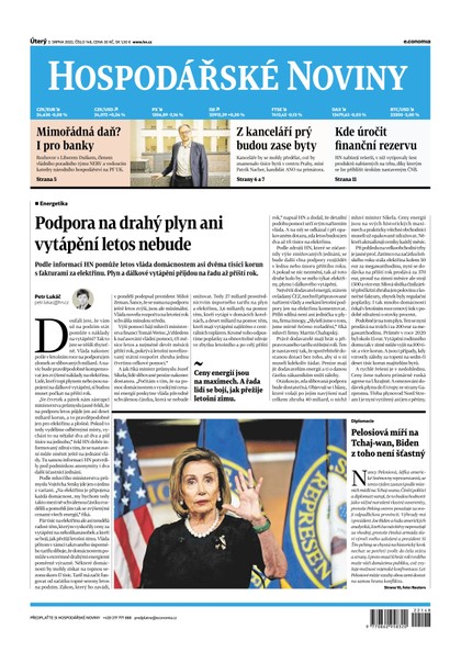 E-magazín HN 148 - 02.08.2022  - Economia, a.s.