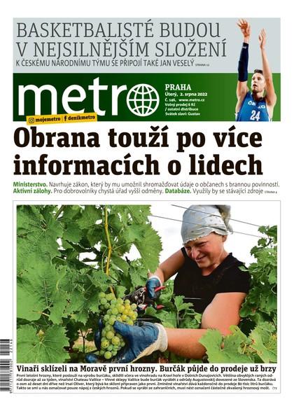 E-magazín METRO - 2.8.2022 - MAFRA, a.s.
